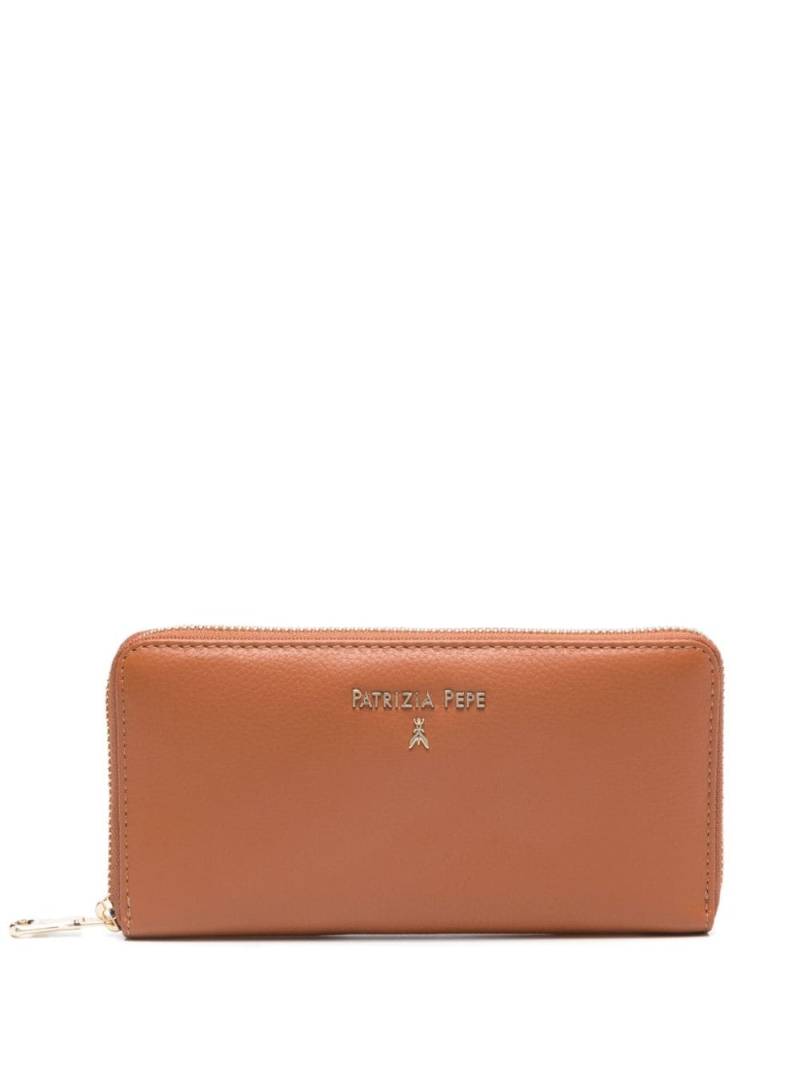 Patrizia Pepe Fly-plaque wallet - Neutrals von Patrizia Pepe