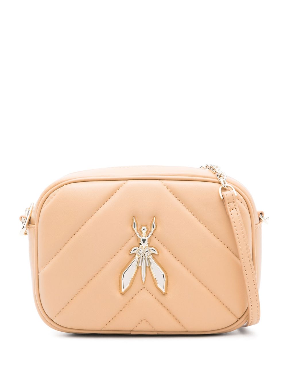 Patrizia Pepe Fly quilted cross body bag - Neutrals von Patrizia Pepe