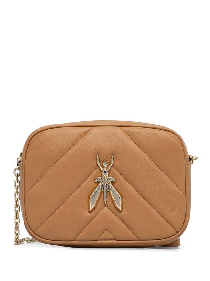 Patrizia Pepe Fly quilted crossbody bag - Neutrals von Patrizia Pepe