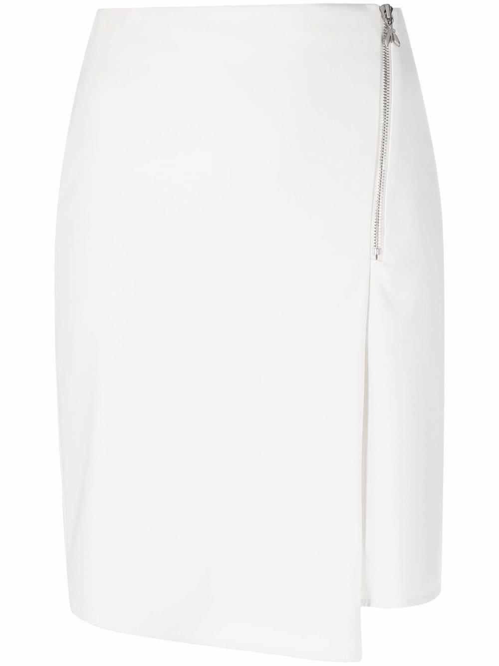 Patrizia Pepe asymmetric high-waisted miniskirt - Grey von Patrizia Pepe