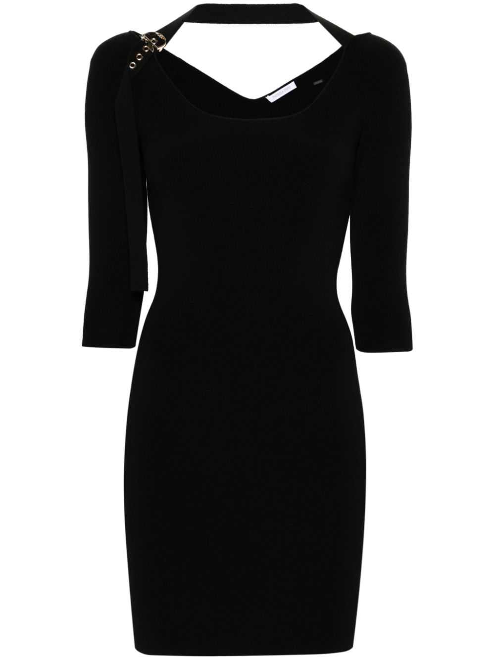 Patrizia Pepe bodycon knitted minidress - Black von Patrizia Pepe