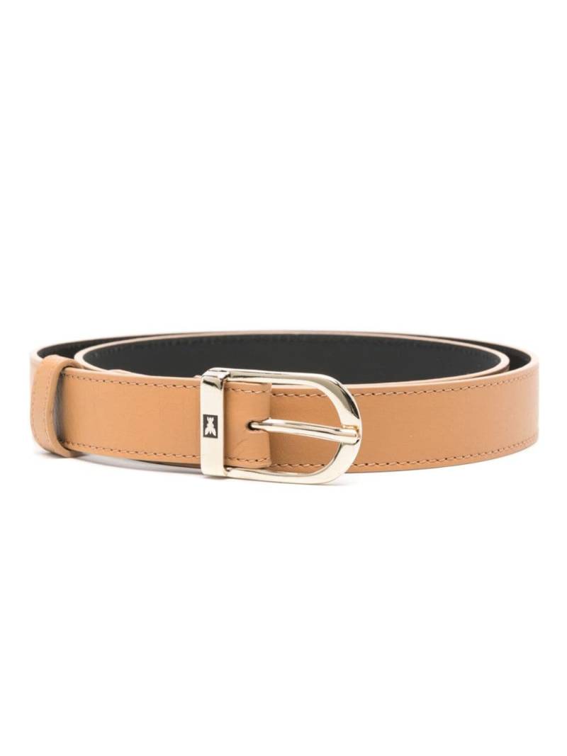 Patrizia Pepe buckled leather belt - Brown von Patrizia Pepe