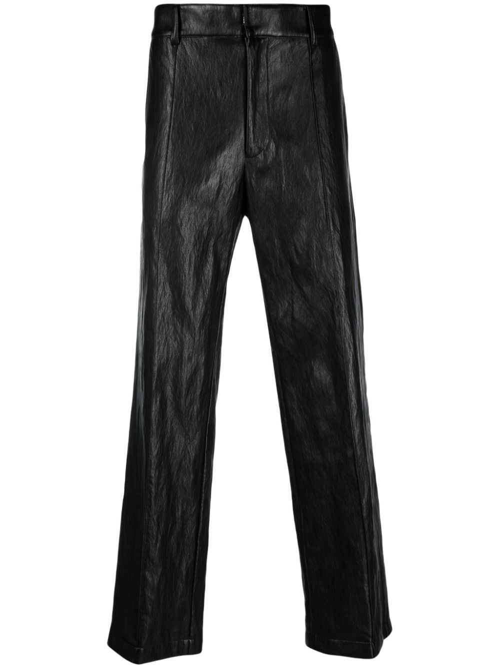 Patrizia Pepe concealed-fastening straight-leg trousers - Black von Patrizia Pepe