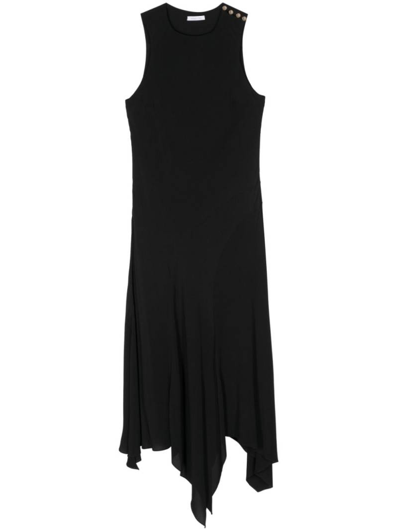 Patrizia Pepe crepe maxi dress - Black von Patrizia Pepe