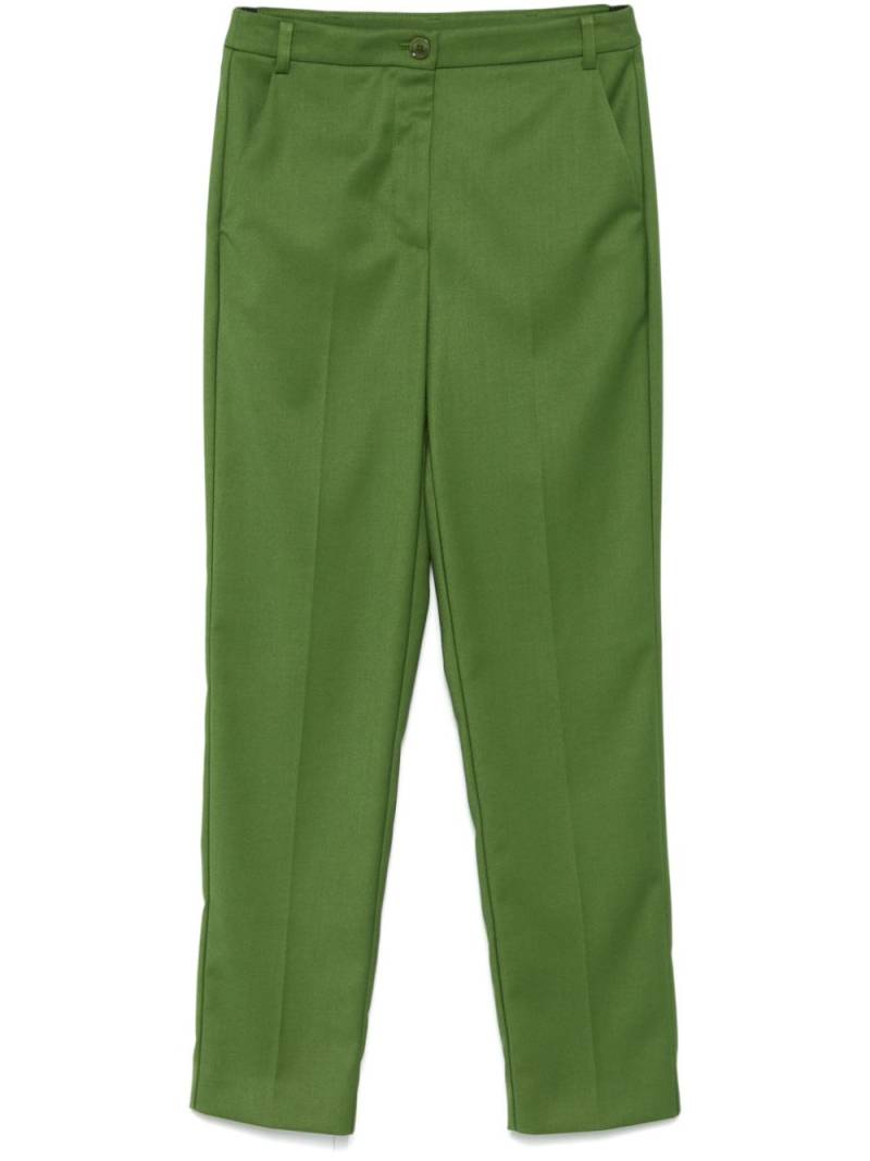 Patrizia Pepe cropped trousers - Green von Patrizia Pepe