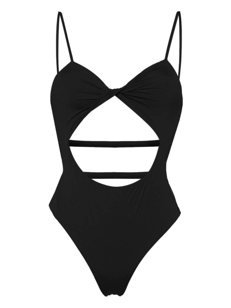 Patrizia Pepe cut-out swimsuit - Black von Patrizia Pepe