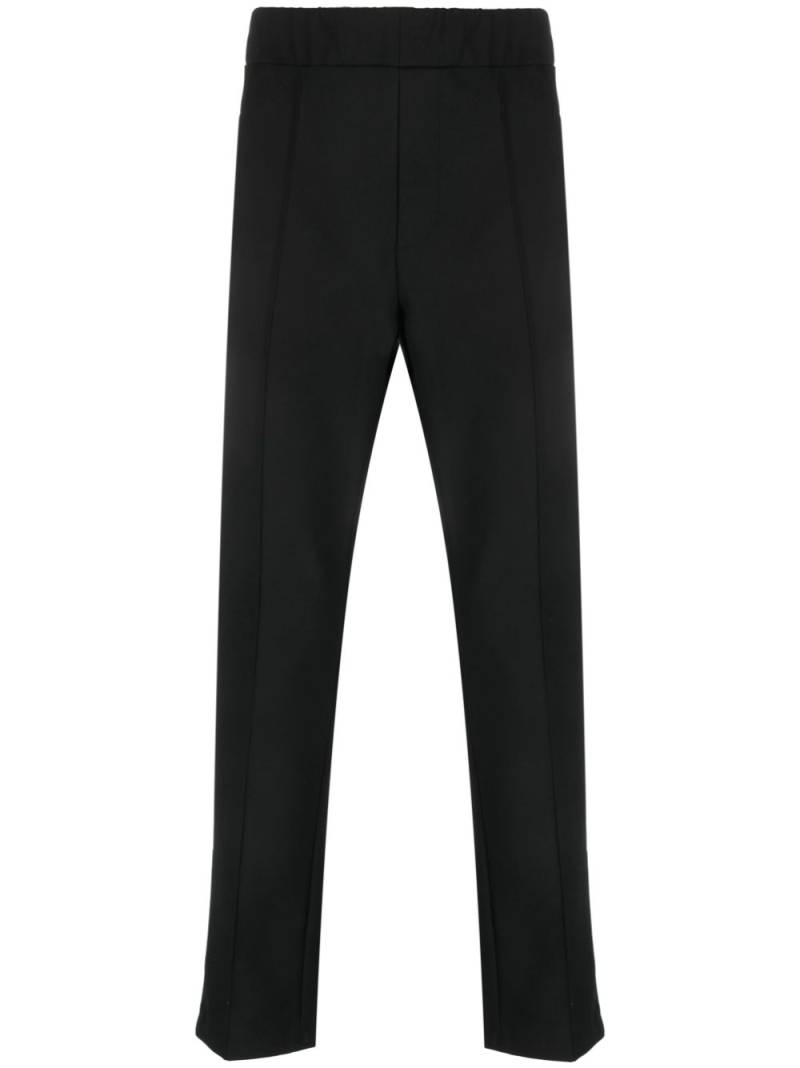 Patrizia Pepe elasticated-waistband cotton trousers - Black von Patrizia Pepe