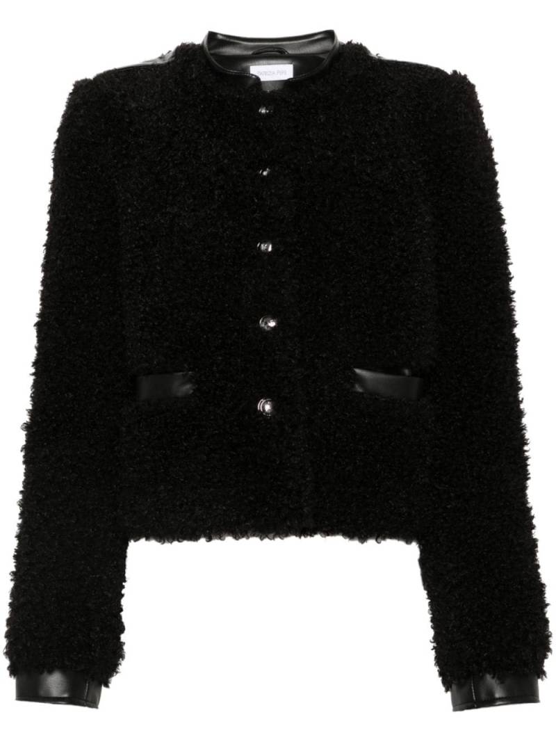 Patrizia Pepe faux-fur jacket - Black von Patrizia Pepe