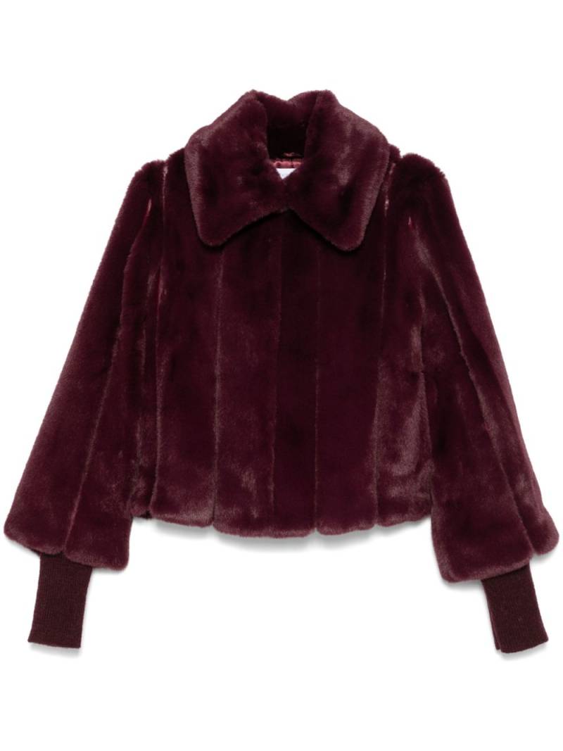 Patrizia Pepe faux-fur jacket - Purple von Patrizia Pepe