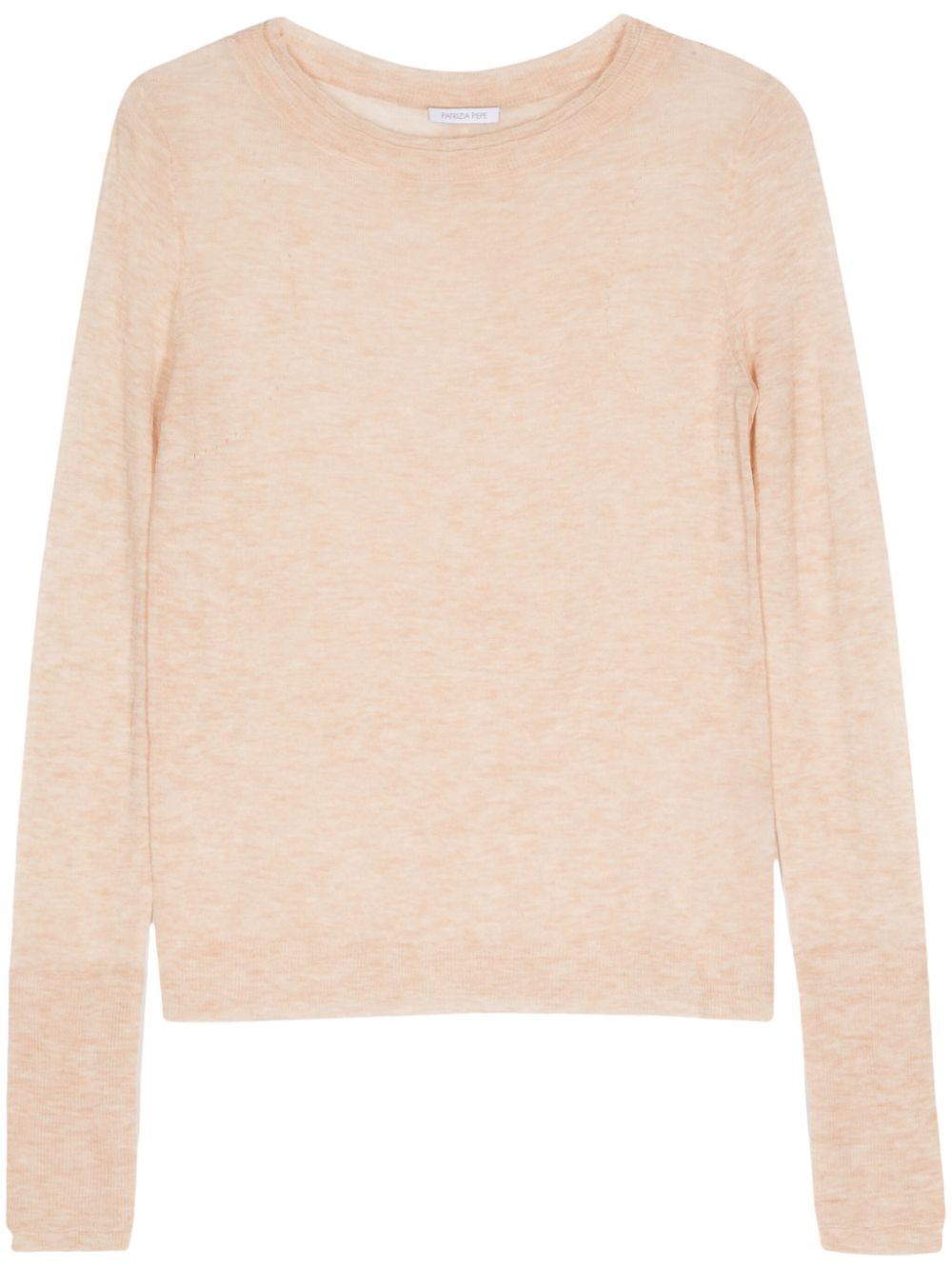 Patrizia Pepe fine-knit wool jumper - Neutrals von Patrizia Pepe