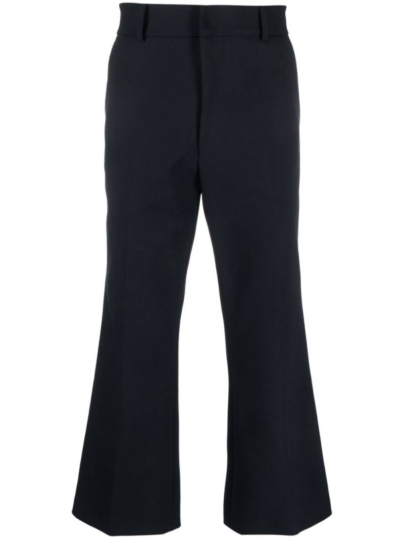 Patrizia Pepe flared cropped trousers - Blue von Patrizia Pepe