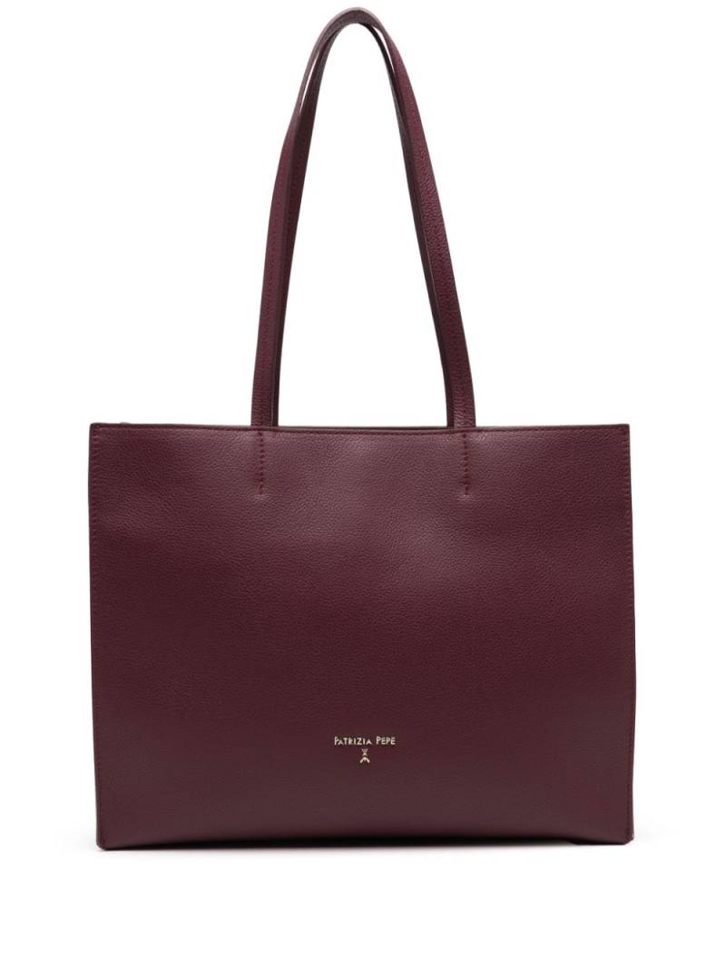 Patrizia Pepe hammered leather tote bag von Patrizia Pepe