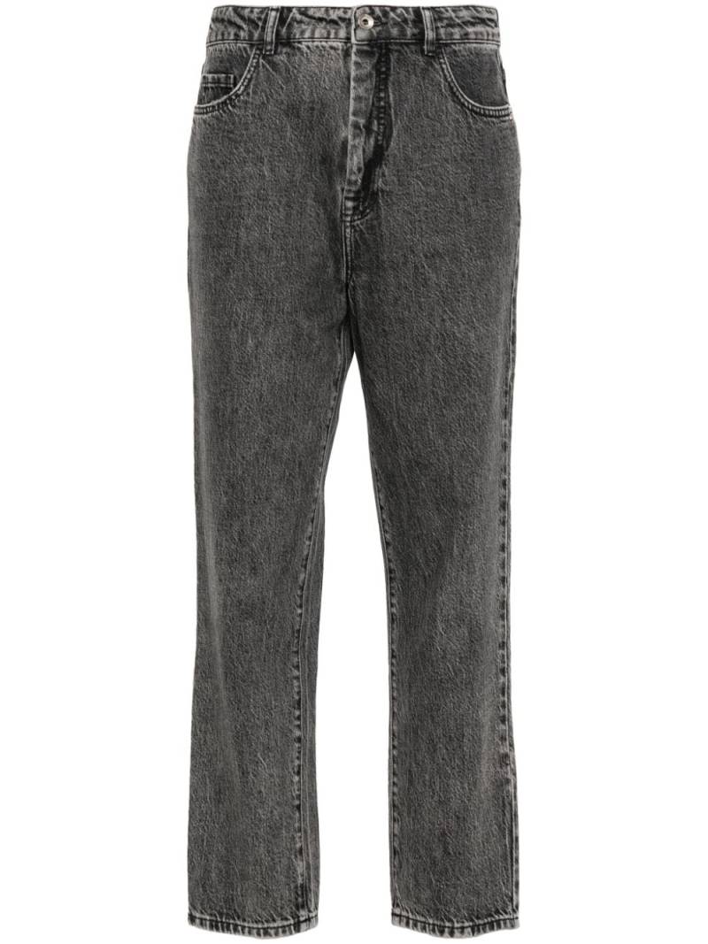 Patrizia Pepe high-rise cropped jeans - Grey von Patrizia Pepe