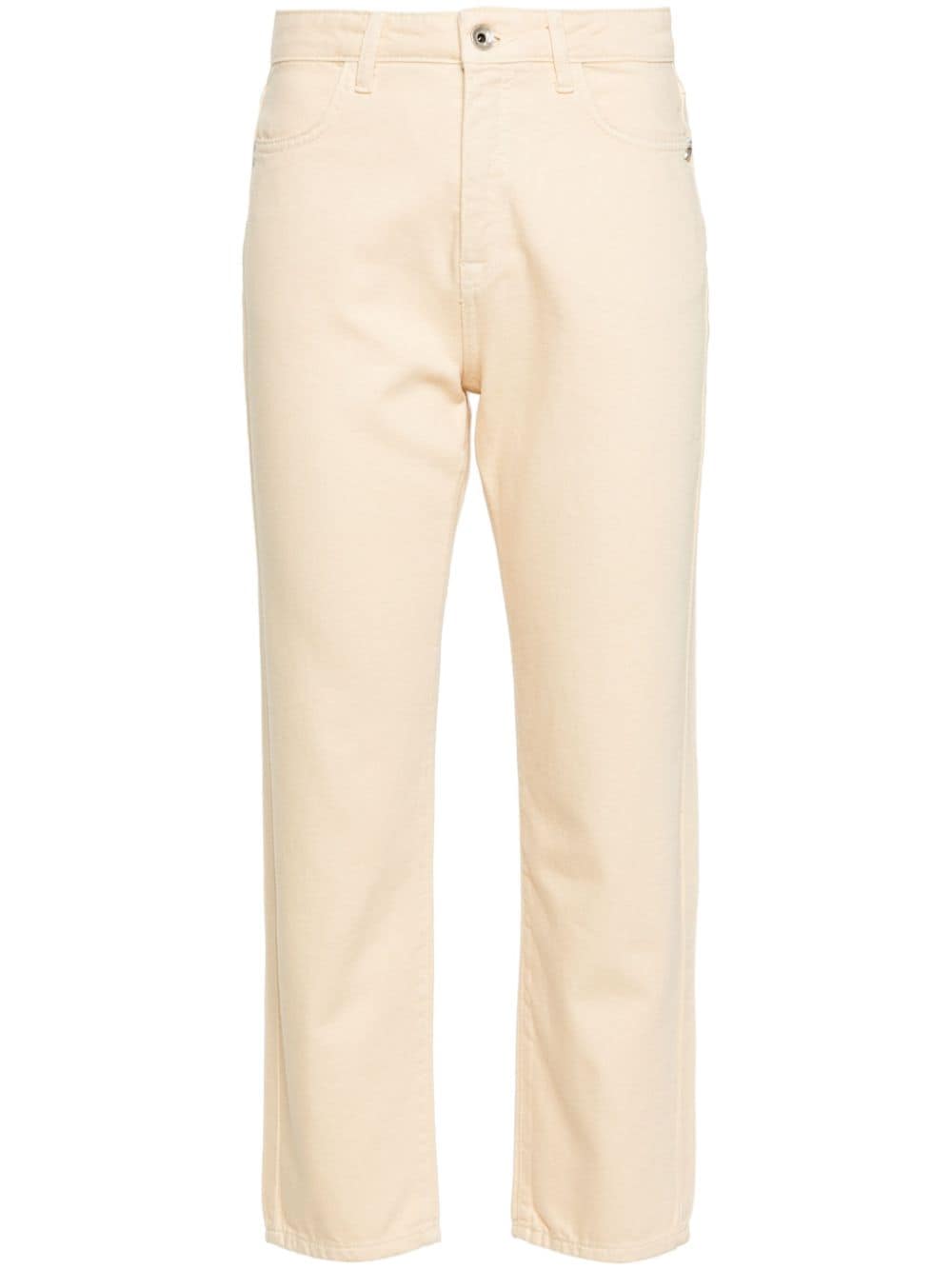 Patrizia Pepe high-rise cropped jeans - Neutrals von Patrizia Pepe