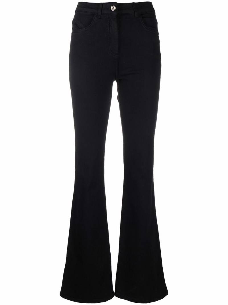 Patrizia Pepe high-rise flared jeans - Black von Patrizia Pepe