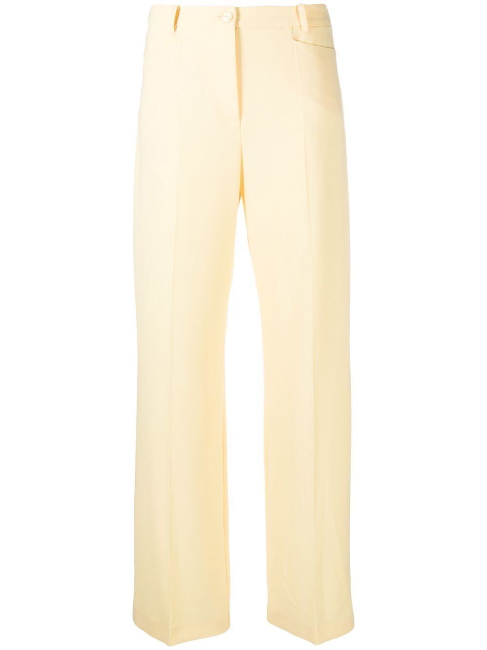 Patrizia Pepe high waist palazzo pants - Yellow von Patrizia Pepe