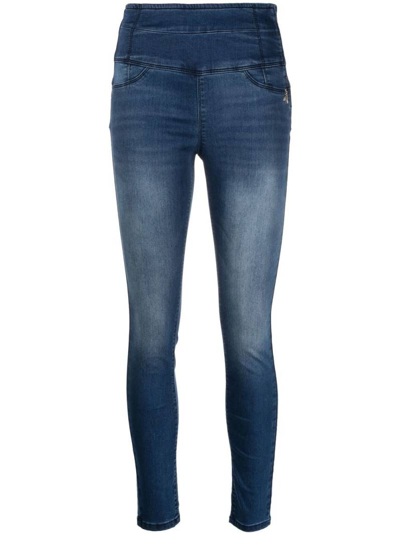 Patrizia Pepe high-waisted skinny jeans - Blue von Patrizia Pepe