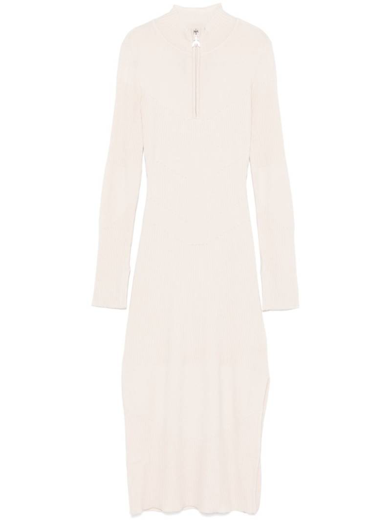 Patrizia Pepe knitted midi dress - Neutrals von Patrizia Pepe