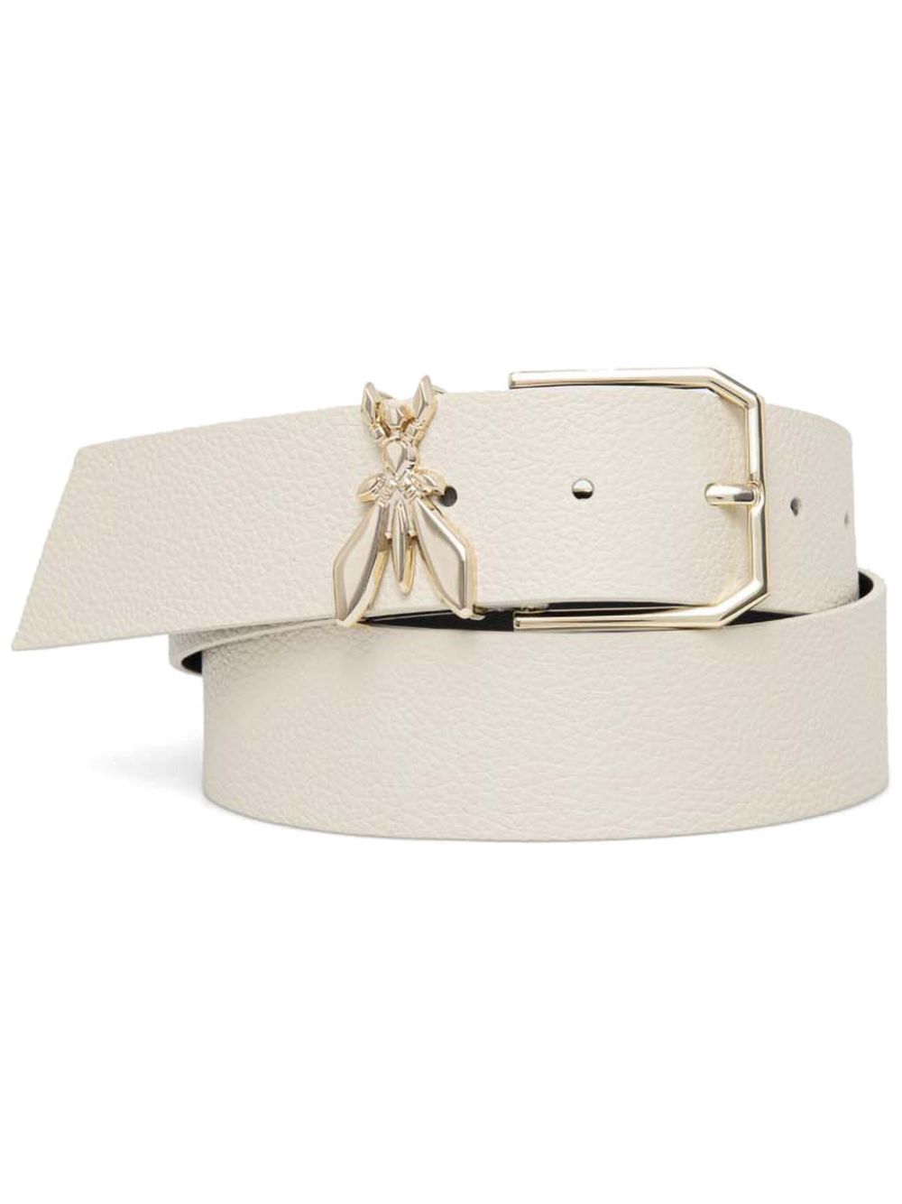 Patrizia Pepe logo buckle belt - Neutrals von Patrizia Pepe