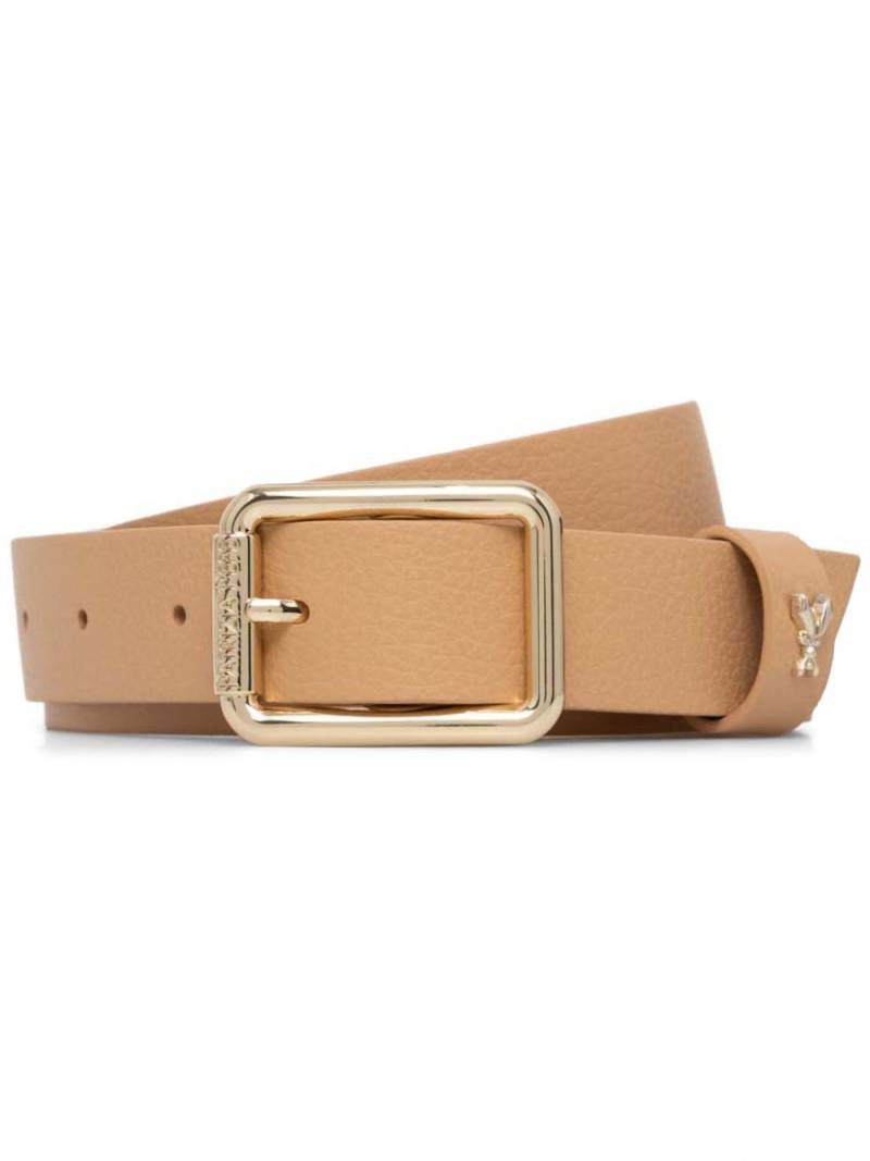 Patrizia Pepe logo buckle belt - Neutrals von Patrizia Pepe