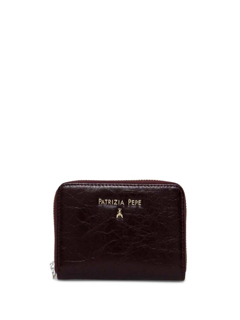 Patrizia Pepe logo-lettering wallet - Purple von Patrizia Pepe