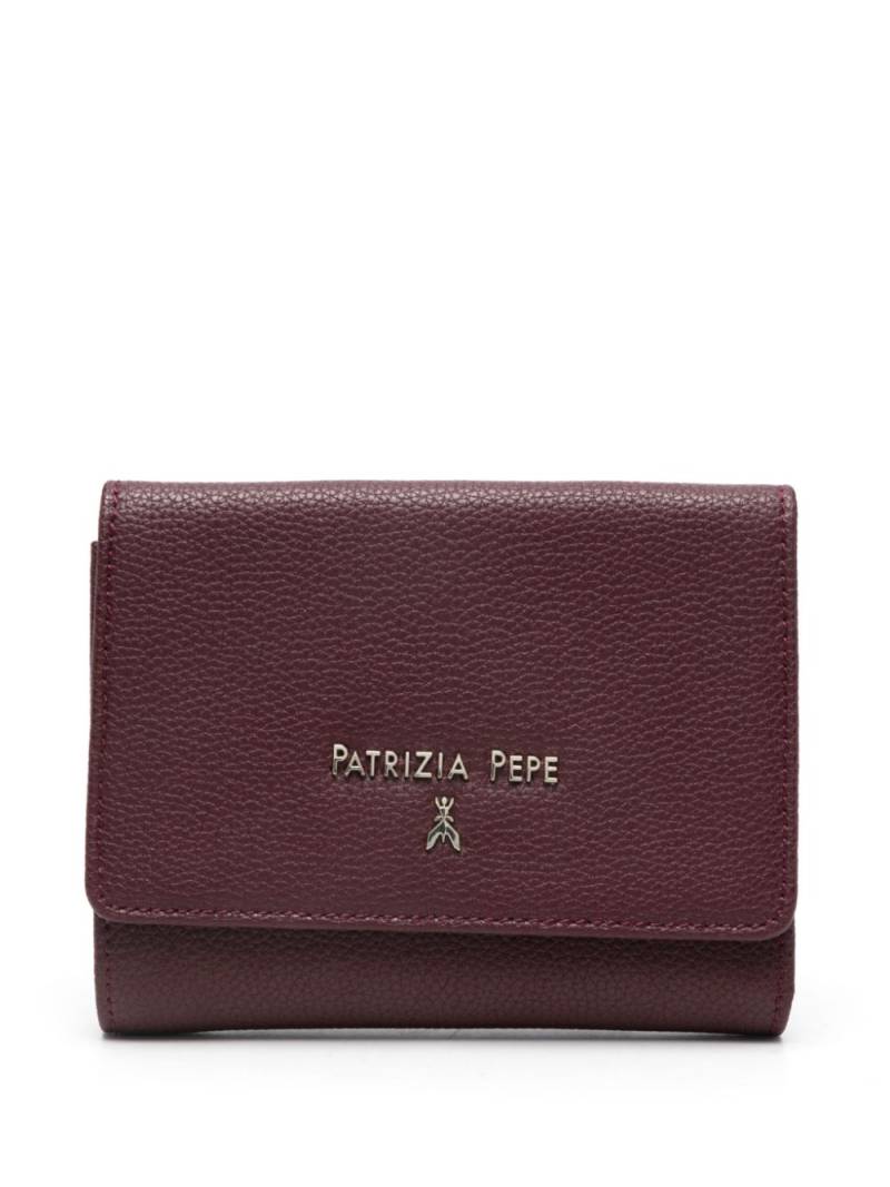 Patrizia Pepe logo-lettering wallet - Red von Patrizia Pepe