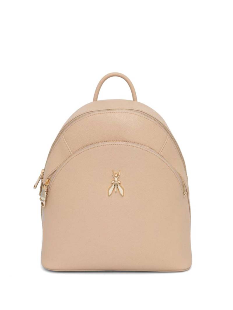 Patrizia Pepe logo plaque backpack - Neutrals von Patrizia Pepe