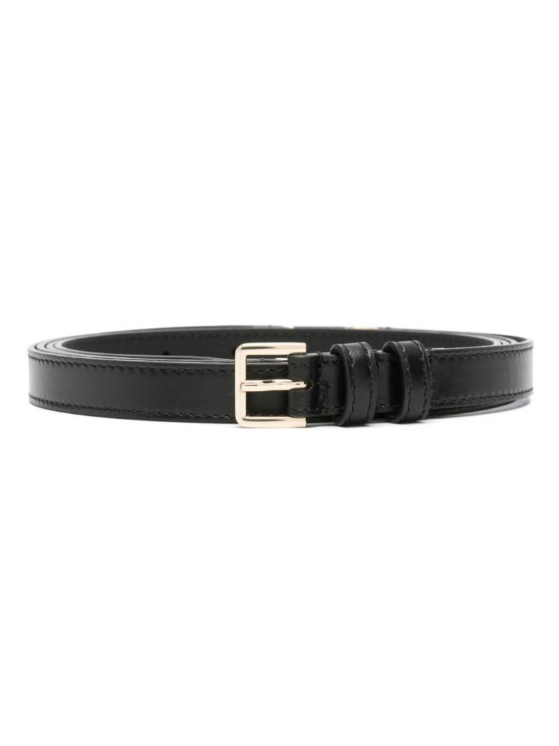 Patrizia Pepe logo-plaque belt - Black von Patrizia Pepe