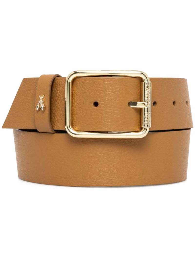 Patrizia Pepe logo-plaque belt - Brown von Patrizia Pepe