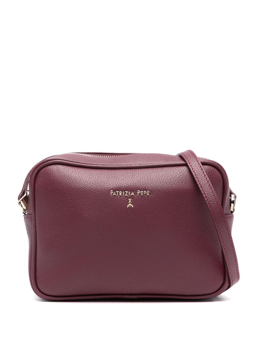 Patrizia Pepe logo-plaque cross body bag - Purple von Patrizia Pepe