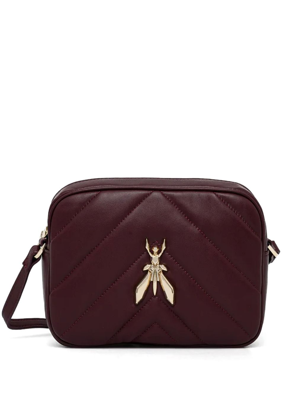 Patrizia Pepe logo plaque cross body bag - Red von Patrizia Pepe