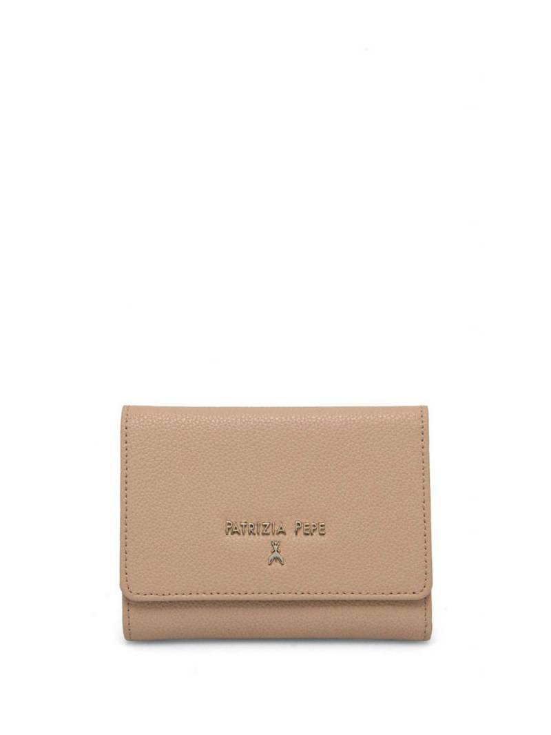 Patrizia Pepe logo plaque wallet - Neutrals von Patrizia Pepe