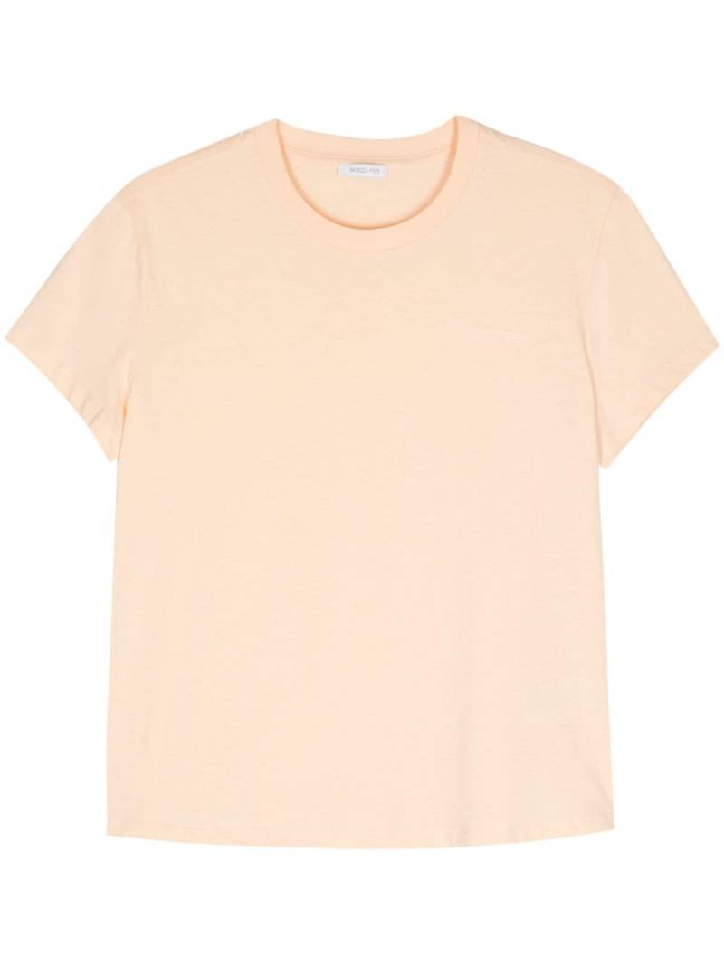 Patrizia Pepe logo-print cotton T-shirt - Neutrals von Patrizia Pepe