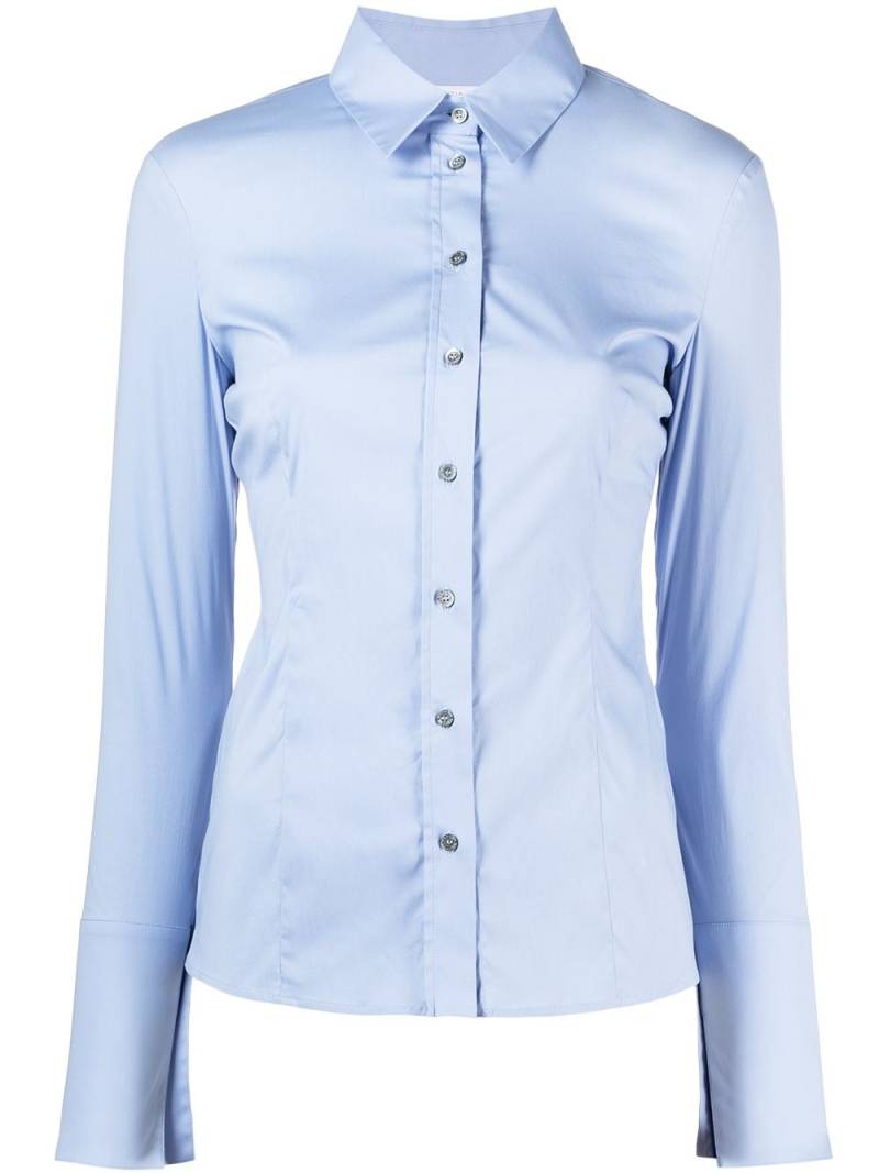 Patrizia Pepe long-sleeved shirt - Blue von Patrizia Pepe