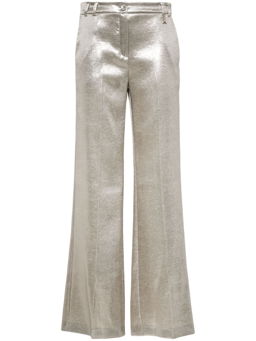 Patrizia Pepe low-rise satin trousers - Neutrals von Patrizia Pepe