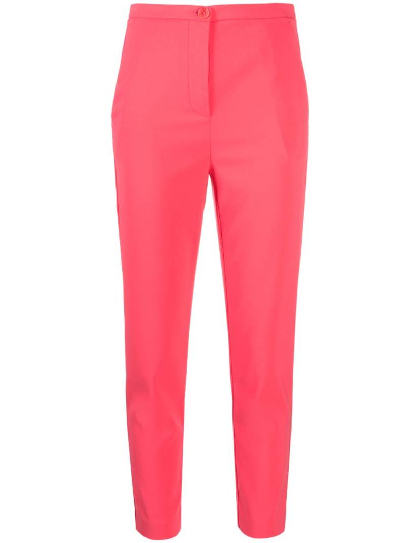 Patrizia Pepe mid-rise slim trousers - Pink von Patrizia Pepe