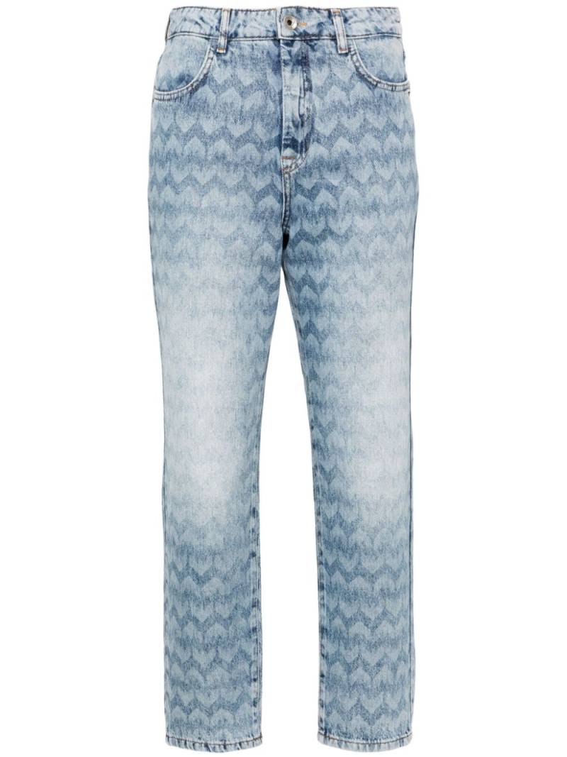 Patrizia Pepe mid-rise tapered jeans - Blue von Patrizia Pepe