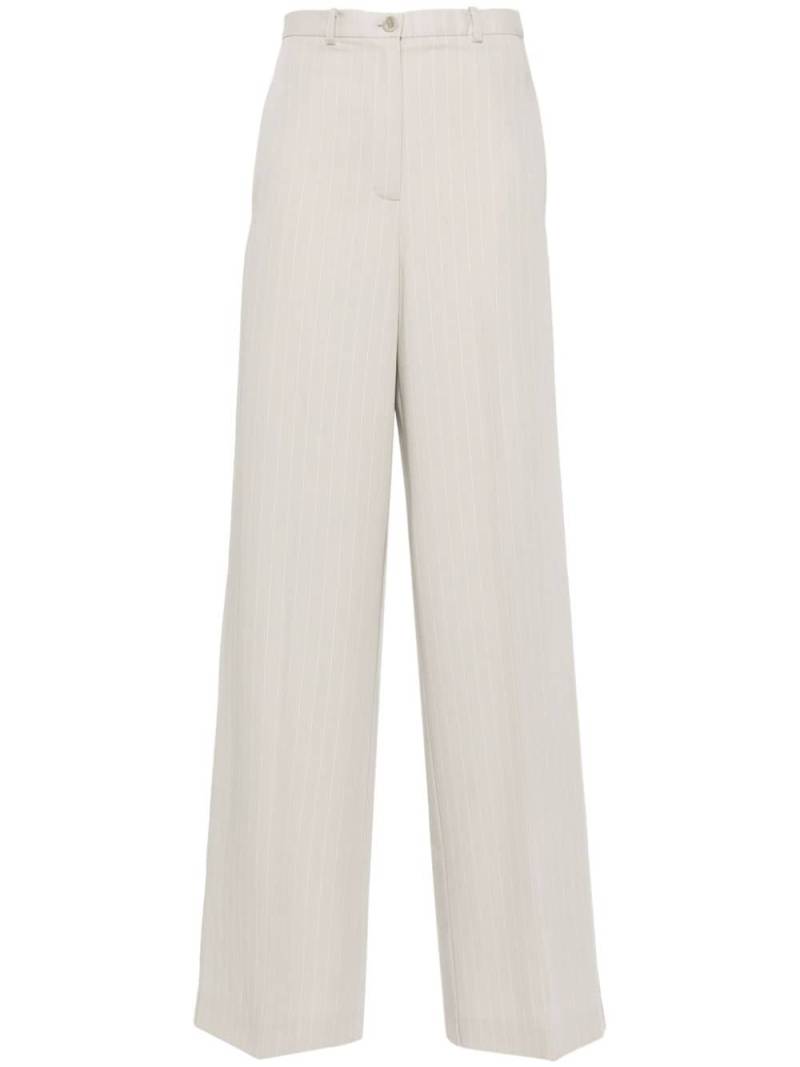 Patrizia Pepe pinstriped tailored trousers - Grey von Patrizia Pepe