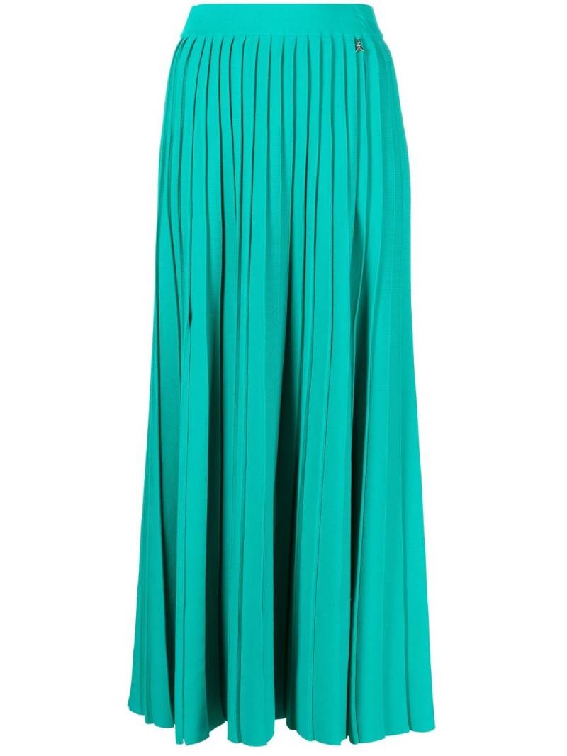 Patrizia Pepe pleated midi skirt - Green von Patrizia Pepe