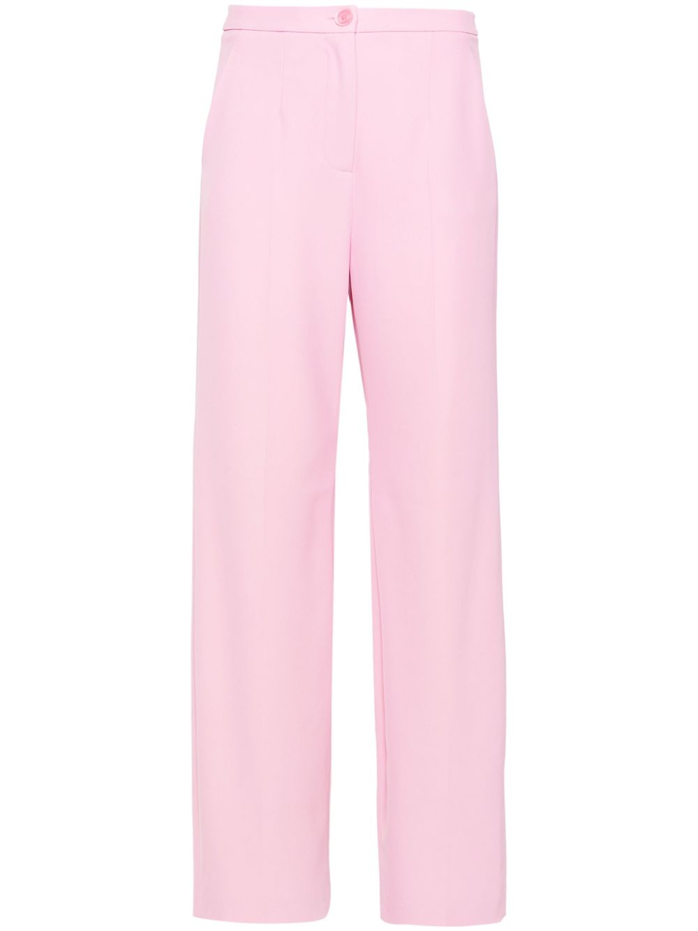 Patrizia Pepe pressed-crease straight trousers - Pink von Patrizia Pepe