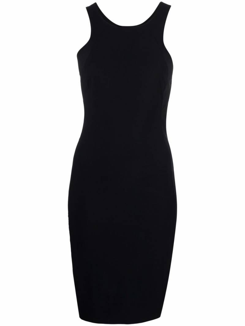 Patrizia Pepe round-neck sleeveless racer dress - Black von Patrizia Pepe