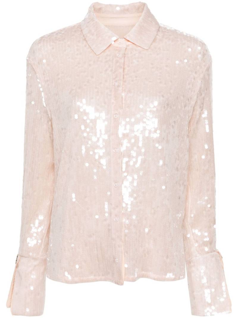 Patrizia Pepe sequined shirt - Pink von Patrizia Pepe