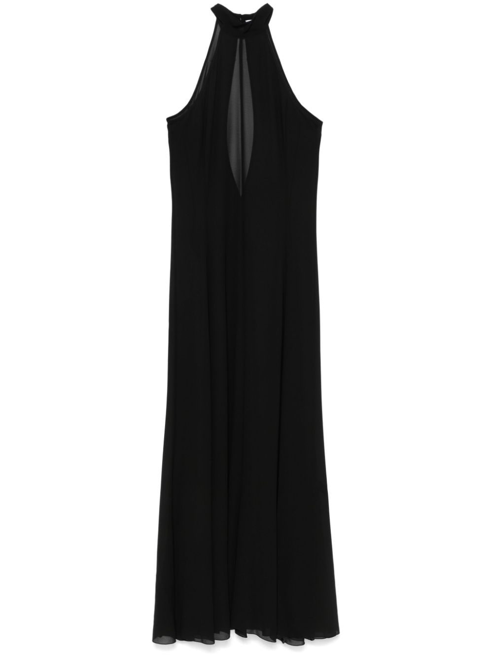 Patrizia Pepe sheer maxi dress - Black von Patrizia Pepe