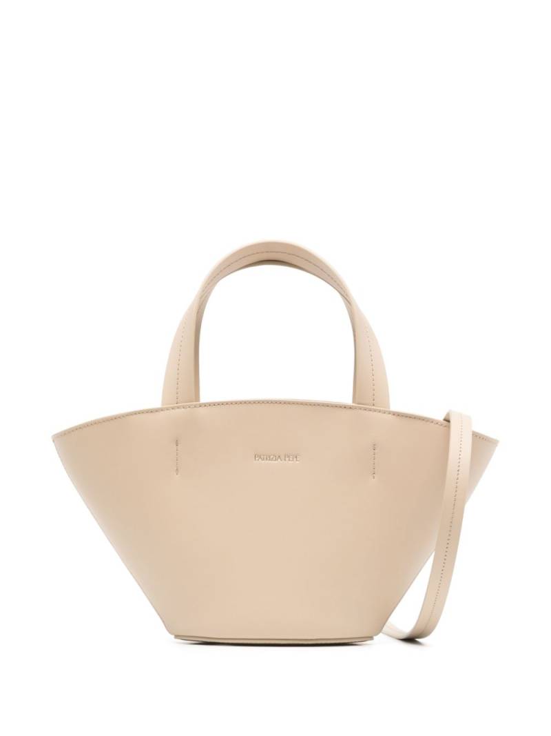 Patrizia Pepe small Minimal City tote bag - Neutrals von Patrizia Pepe