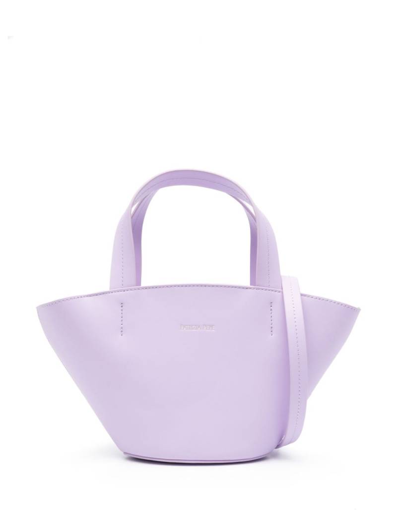 Patrizia Pepe small Minimal City tote bag - Purple von Patrizia Pepe