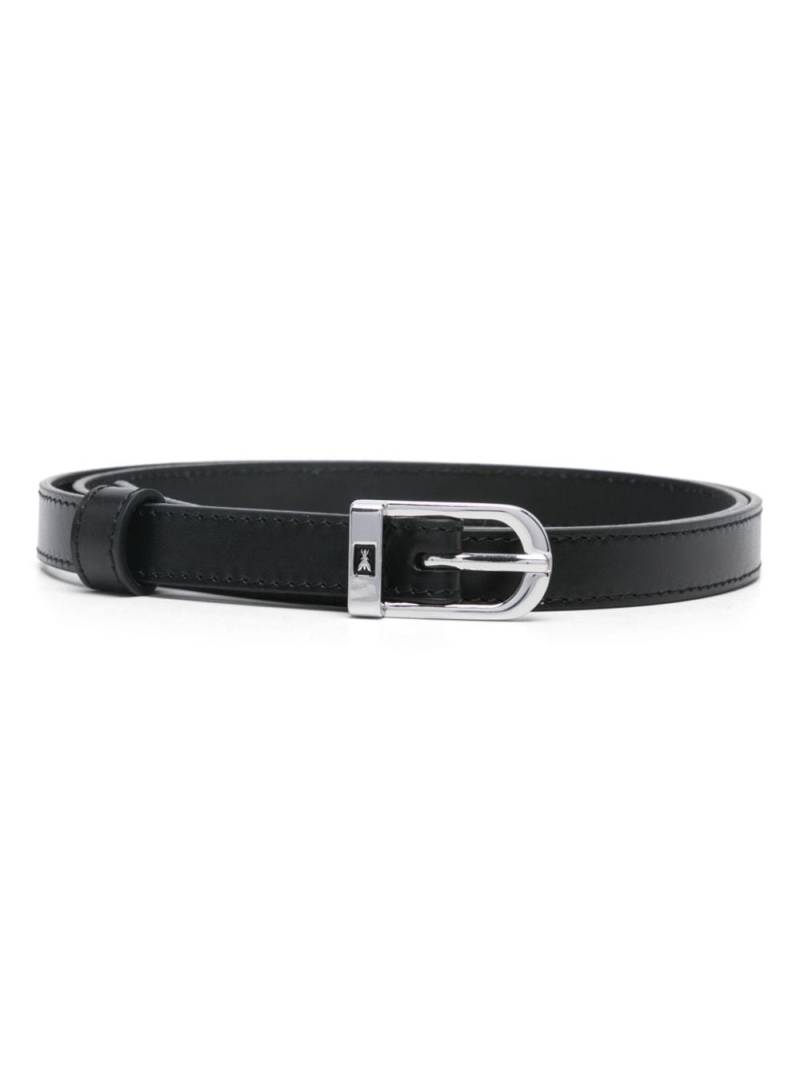 Patrizia Pepe smooth leather belt - Black von Patrizia Pepe