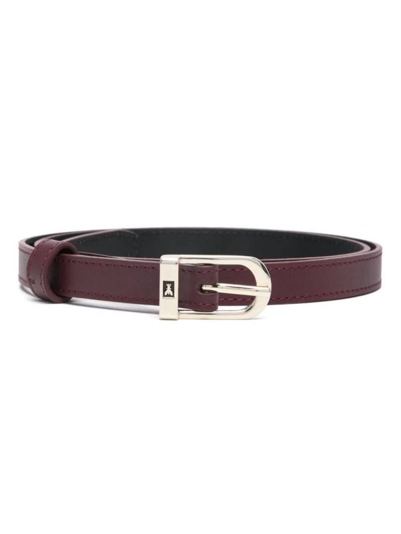 Patrizia Pepe smooth leather belt - Brown von Patrizia Pepe