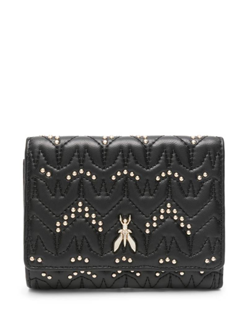 Patrizia Pepe stud-detailed wallet - Black von Patrizia Pepe