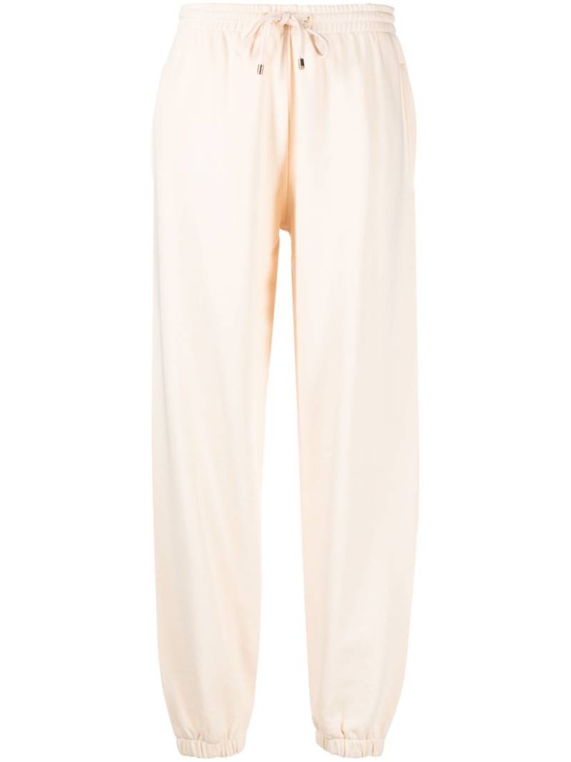 Patrizia Pepe tapered drawstring-waist track pants - Neutrals von Patrizia Pepe