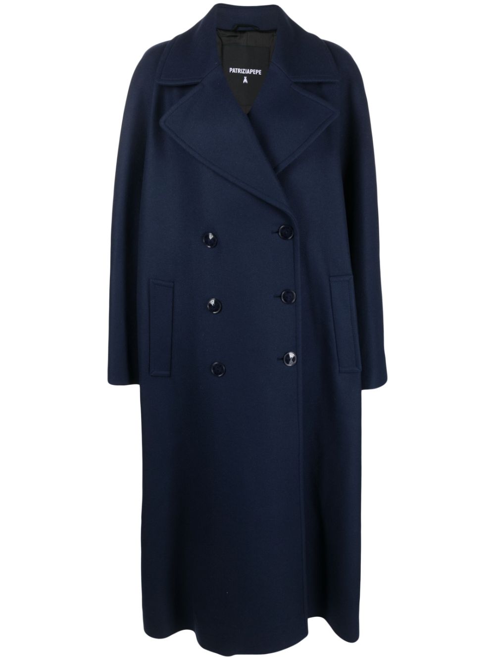 Patrizia Pepe virgin-wool blend coat - Blue von Patrizia Pepe